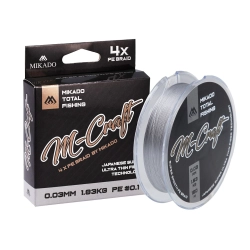 PLECIONKA MIKADO M-CRAFT BRAID STEEL 150 M 0,03 MM