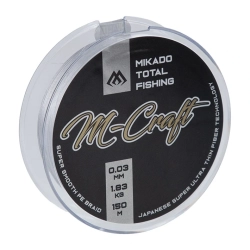 PLECIONKA MIKADO M-CRAFT BRAID STEEL 150 M 0,03 MM